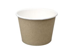 Креманка бумажная 0,250 ХН Цитрус красный Виридо /d1-93,d2-79,h-65/ — UPAKMARKET