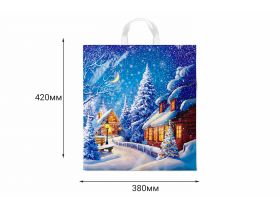 Пакет ПНД 42х38 "Колибри в ирисах" 37мкм Тико /10уп х 50шт/ — UPAKMARKET