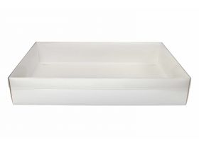Коробка самосборная с прозрачной крышкой 400х300х60 R128 (1упх10шт) — UPAKMARKET