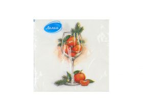 Салфетки НГ 33х33 3х сл. "Модная овечка" 20шт Art Bouquet — UPAKMARKET