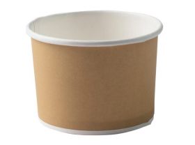 Креманка бумажная 0,250 ХН Цитрус красный Виридо /d1-93,d2-79,h-65/ — UPAKMARKET