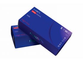 Перчатки латексные HIGH RISK CRYSTAL Easy универсальные S /10упх50шт/ (10уп) — UPAKMARKET