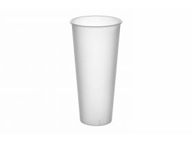Стакан прозрачный (матовый) Bubble Cup ПП ВЗЛП 610-655мл.д.90мм.h179мм 20уп. по 10шт.(200шт/кор.)
