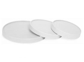 Крышка для супницы Round Bowl 300/400/500 картонная КРАФТ OSQ (OCQ, OCIQ, ОСК, ОЭСКЬЮ, ОСИКЬЮ) — UPAKMARKET