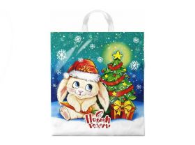 Пакет НГ петля 42х38 "Коньки" — UPAKMARKET