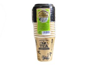 Бум стакан Экопак 0,250л диам 80мм ГН Крафт /30уп * 50шт/ (1500шт) — UPAKMARKET