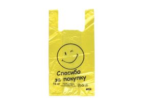 Пакет майка 28х49 "Мерседес" 4,2гр серый НОВ — UPAKMARKET