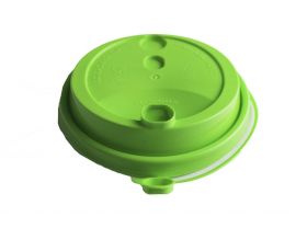 Крышка для стакана д.90мм (0,300-0,500л) голубая /20уп х 50шт/ — UPAKMARKET