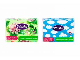 Салфетки в коробке V-сложение 2х сл. 100шт PERO — UPAKMARKET