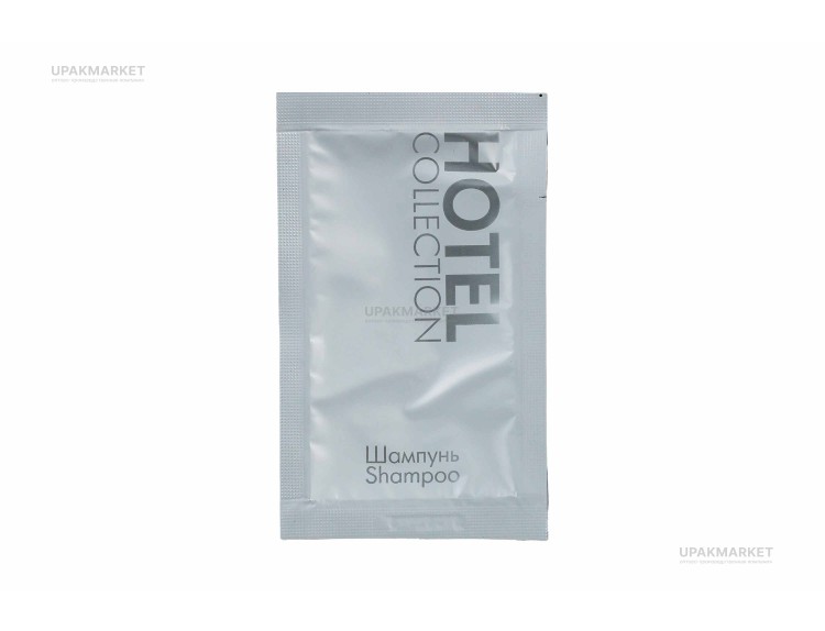 Саше шампунь 10мл х 500 шт серия Hotel collection (1 уп) ЧЗ — UPAKMARKET