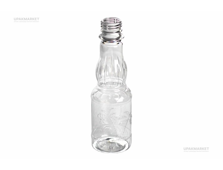 Банка ПЭТ 0,250 "Соус"   белая крышка №28 — UPAKMARKET