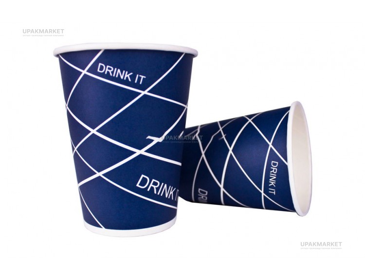 Бум стакан Л-ПАК 0,250л Drink It 50 шт*20 уп (1000 шт) — UPAKMARKET