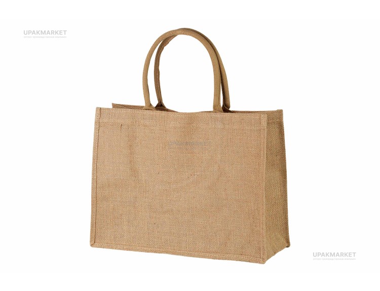 Сумка Льняная с замком 42х32х15 (10шт) — UPAKMARKET