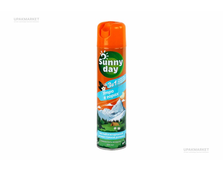 Освежитель воздуха Sunny Day Утро в горах 300 мл  Арнест — UPAKMARKET
