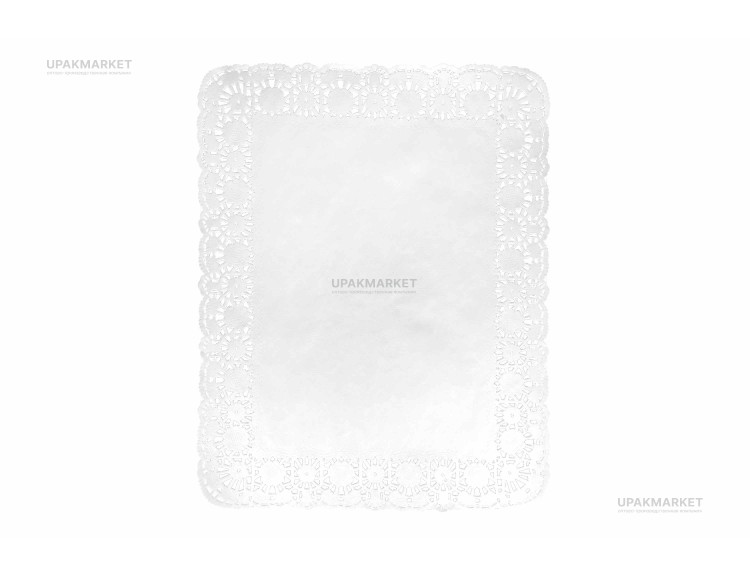 Салфетки ажурные 35х45см прямоугольные /4уп х 250шт/ ЭКО — UPAKMARKET