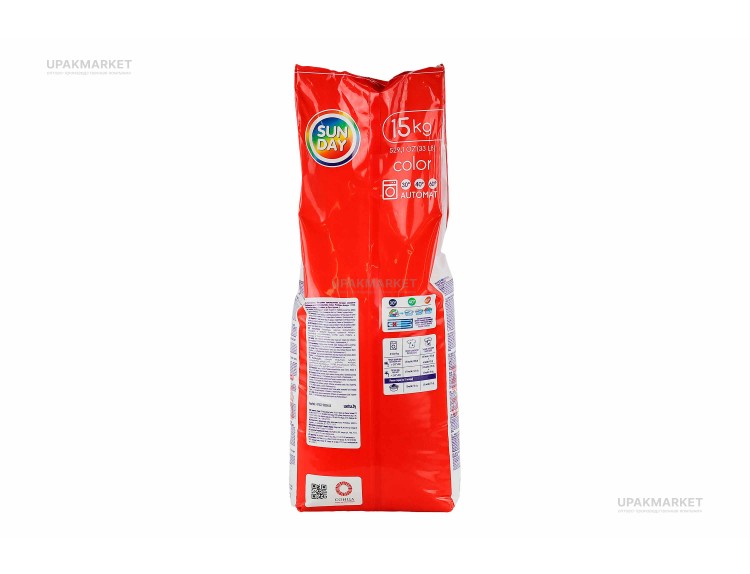 Стиральный порошок Sunday Color 15кг Чайка ЧЗ — UPAKMARKET