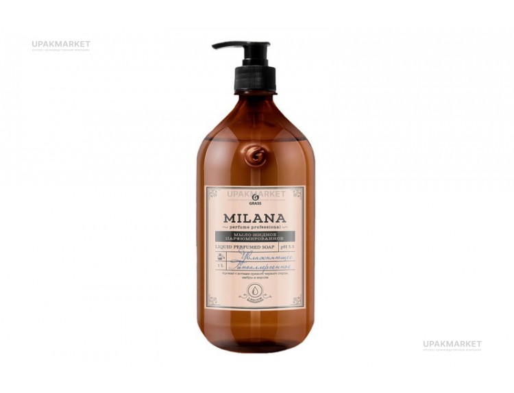 Жидкое парфюмированное мыло Milana Perfume Professional, 1л GraSS — UPAKMARKET