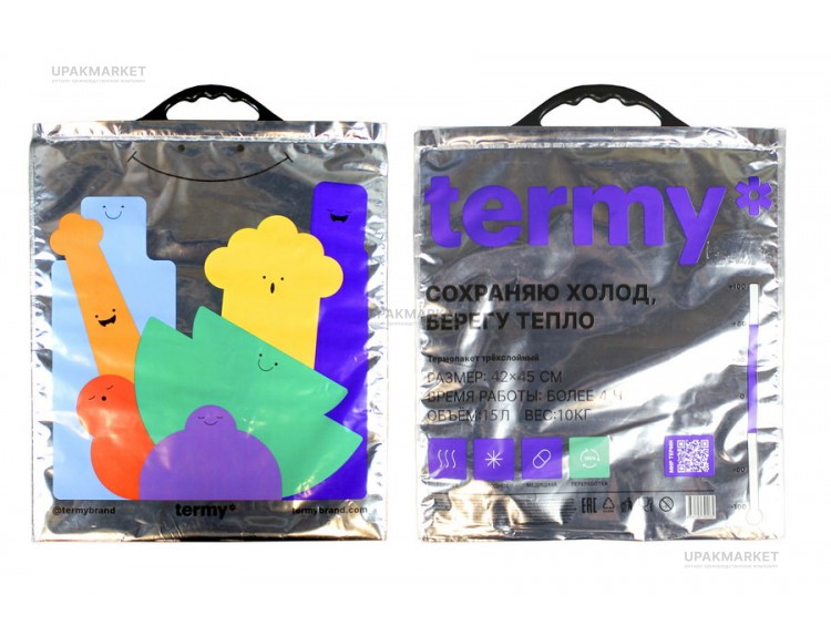 Термопакет Termy PRO 42x45см Мет/ВПП/Мет — UPAKMARKET