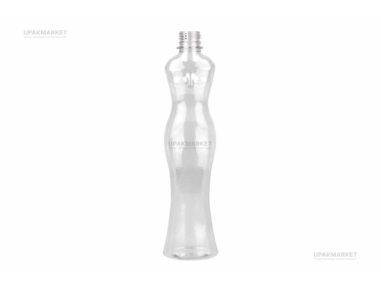 Банка ПЭТ 0,450 "Леди" белая крышка №28 — UPAKMARKET