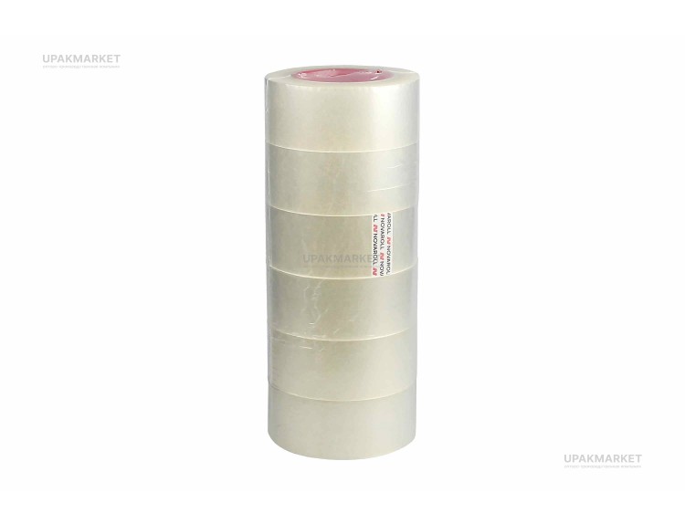 Скотч 48х100м №203 прозрачный 40мкм Nova Roll (24 рул) — UPAKMARKET