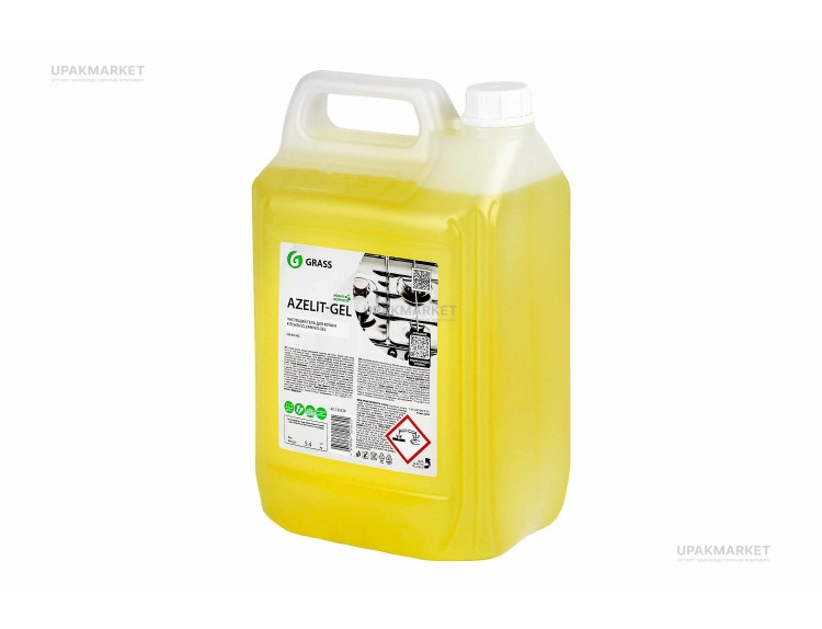 Чистящее средство "Azelit-gel" (Азелит-гель) Антижир 5,4кг канистра   GraSS — UPAKMARKET