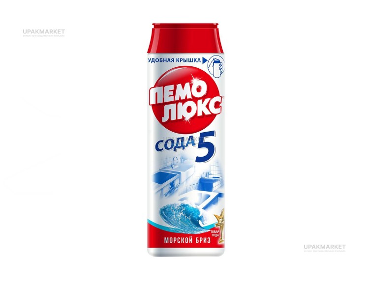Чистящий порошок ПЕМОЛЮКС Морской бриз 480 г  Henkel ЧЗ — UPAKMARKET
