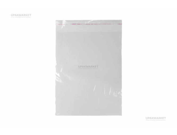 Пакет ПП с клапаном 180х230(260)мм 25мкр — UPAKMARKET