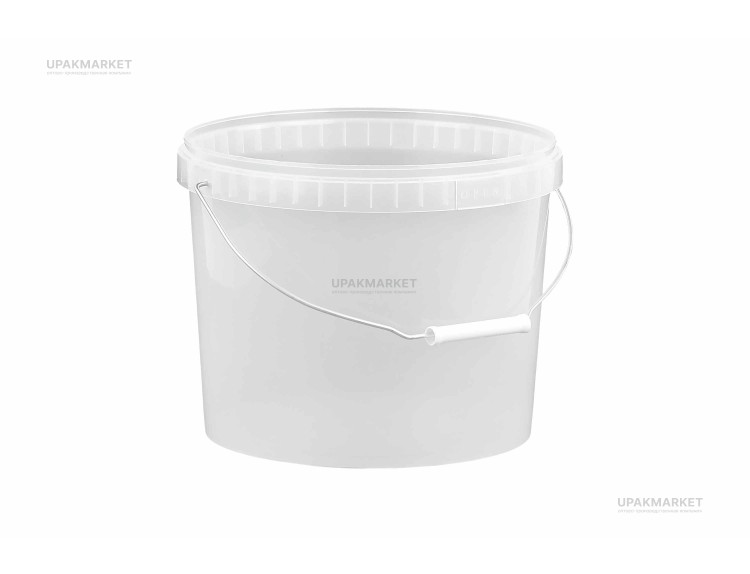 Ведро 21л прозрачное /342х305/ Спектр-Пласт — UPAKMARKET