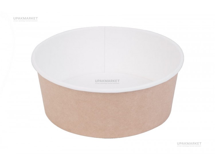 Емкость круглая Round Bowl 750 дно 150(128)х60мм вместимость 750мл OSQ (OCQ, OCIQ, ОСК, ОЭСКЬЮ, ОСИКЬЮ) — UPAKMARKET