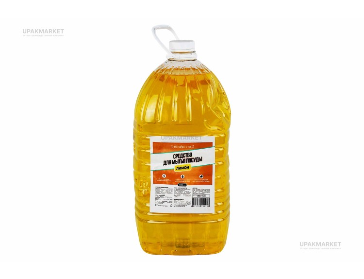 Гель для мытья посуды Лимон ТМ "Все сойдет с рук" 5л HORECA GOODS — UPAKMARKET