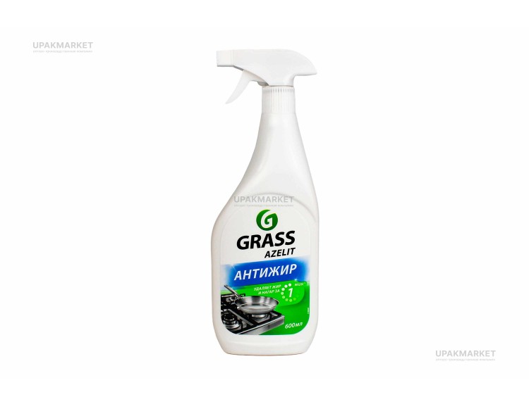 Чистящее средство для кухни 600мл Спрей Azelit (Азелит) Антижир GraSS ЧЗ — UPAKMARKET