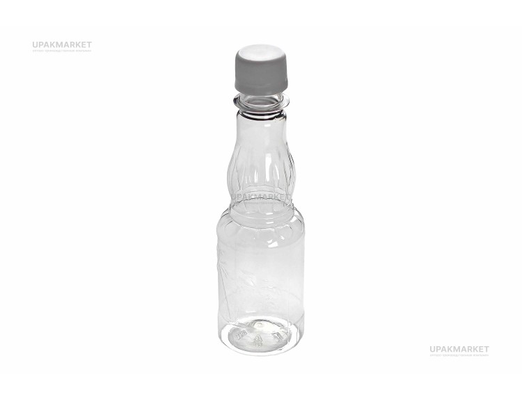 Банка ПЭТ 0,250 "Соус"   белая крышка №28 — UPAKMARKET