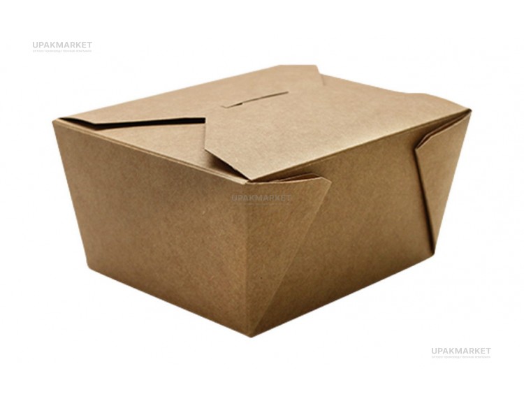 Контейнер универсальный FOLD BOX 900 168х132х53 картонный 900мл OSQ (OCQ, OCIQ, ОСК, ОЭСКЬЮ, ОСИКЬЮ) — UPAKMARKET