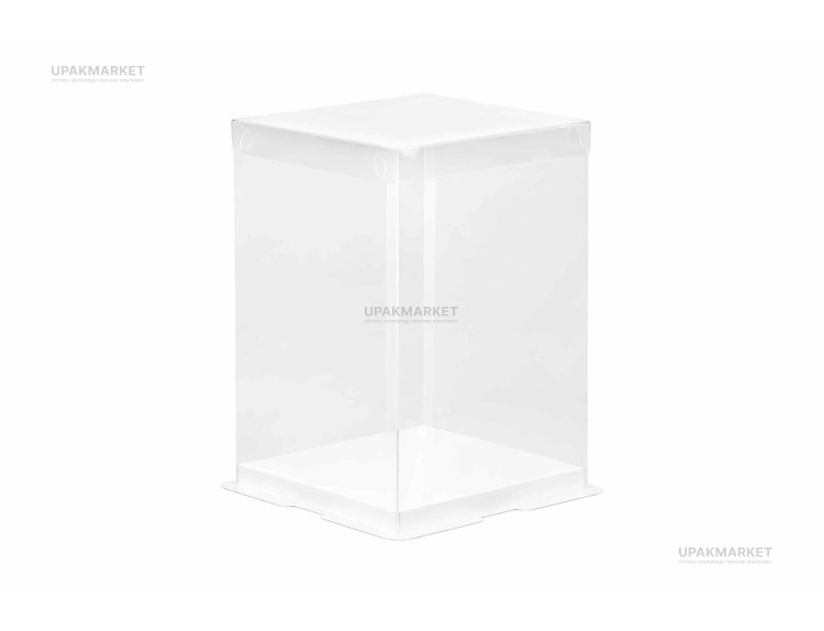 Набор подарочных коробок (50шт) H23 Самосборная с окном (240*240*240) — UPAKMARKET